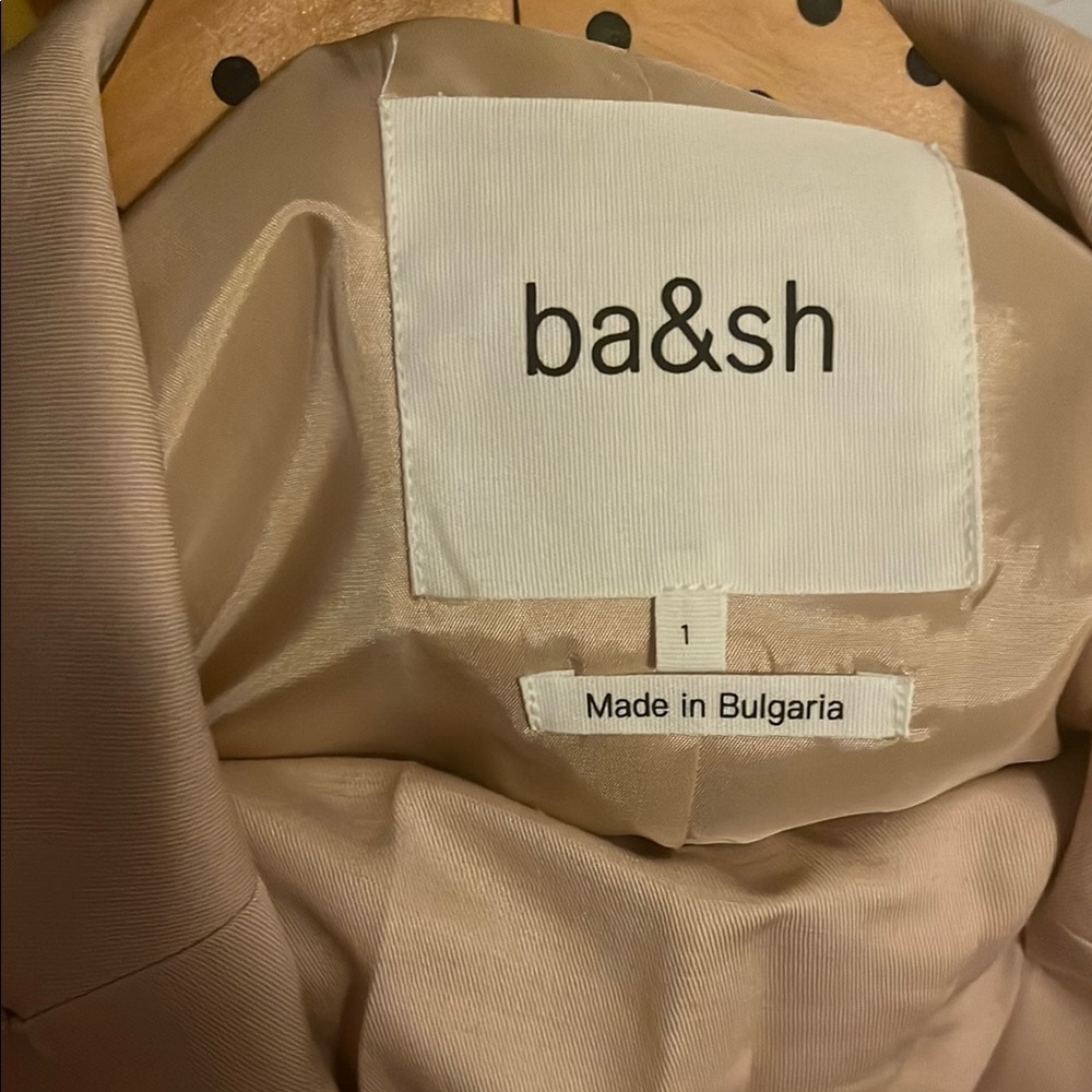 ba&sh Classic Tan Blazer - Picture 2 of 8